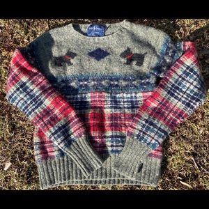 Vintage Hard To Find Sz Medium Holiday Scottie Women’s Ralph Lauren (P2P 16in)